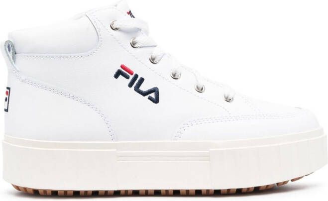 Fila Sandblast high-top sneakers Wit