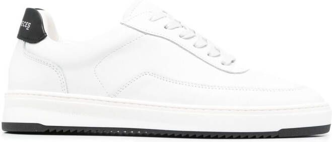Filling Pieces Sneakers van kalfsleer Wit