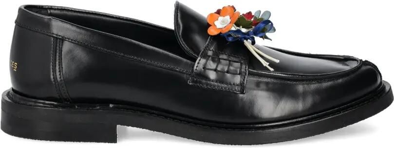 Filling Pieces Bouquet loafers Zwart