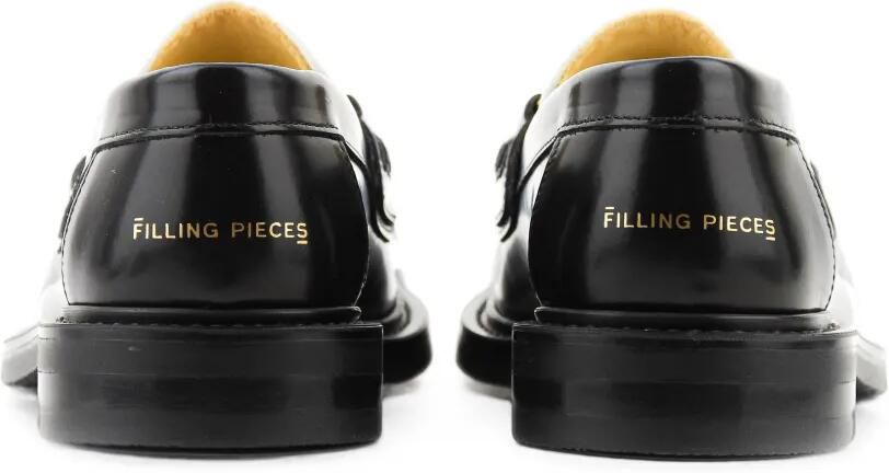 Filling Pieces Broken Plate loafers met ronde neus Zwart - Foto 3