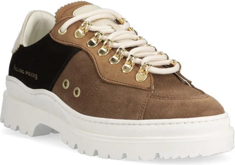 Filling Pieces Court suède sneakers Bruin - Foto 3