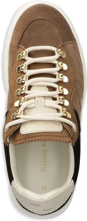 Filling Pieces Court suède sneakers Bruin - Foto 4