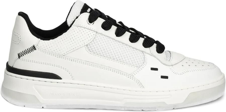 Filling Pieces Cruiser Crumbs leren sneakers Wit