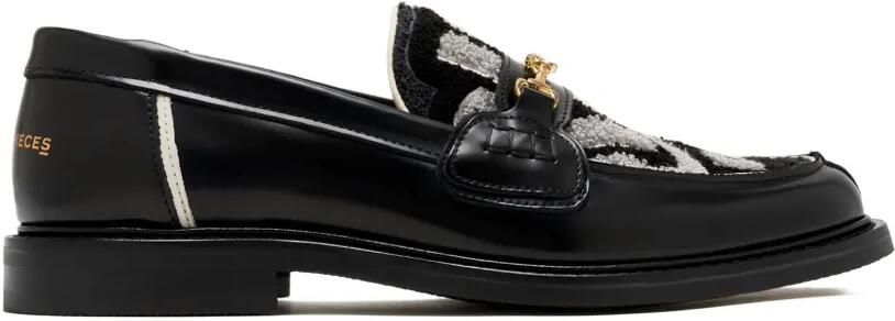 Filling Pieces Gowtu horsebit loafers Zwart