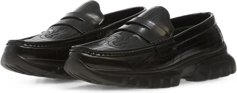 Filling Pieces Hybrid gewatteerde loafers Zwart