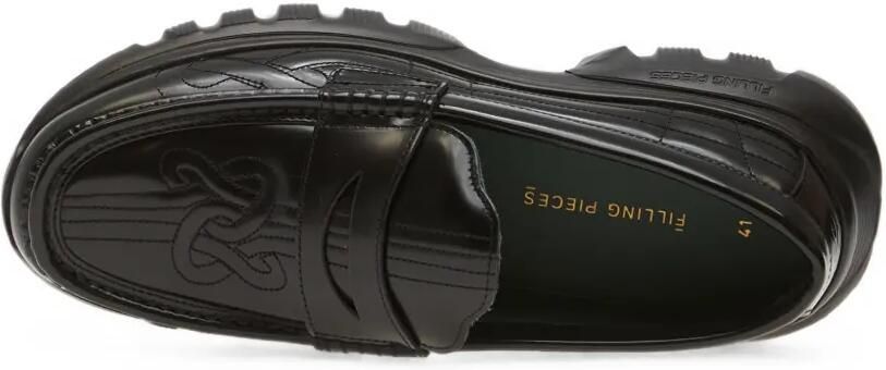Filling Pieces Hybrid gewatteerde loafers Zwart - Foto 3