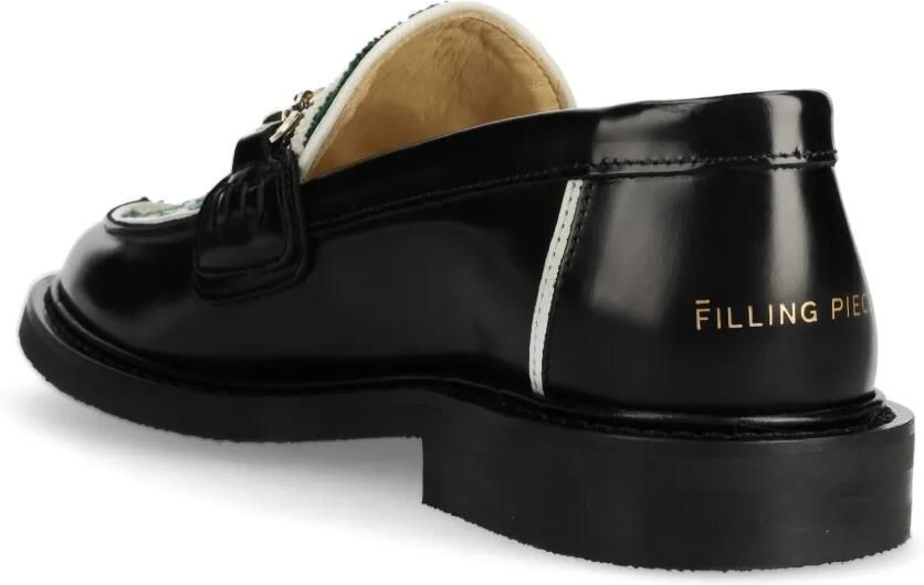 Filling Pieces leren loafers Zwart - Foto 2