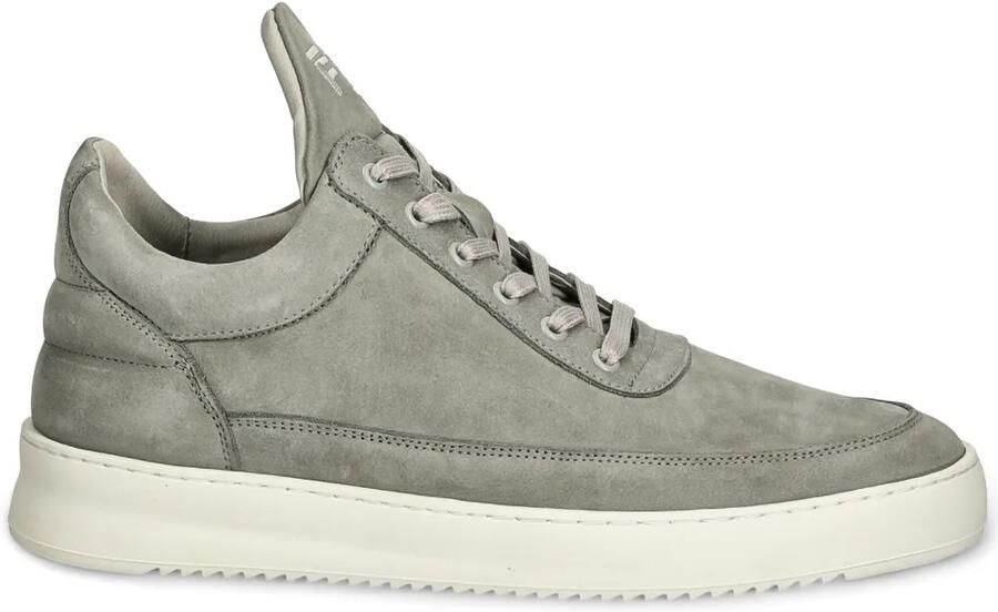 Filling Pieces Leren sneakers Grijs
