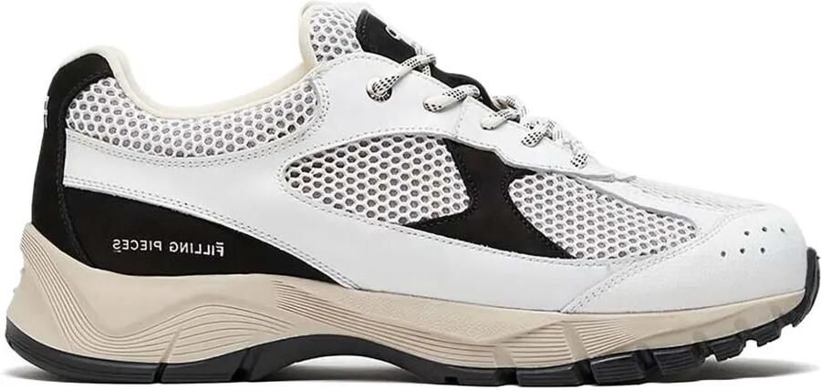 Filling Pieces Leren sneakers Wit