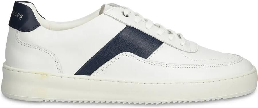 Filling Pieces Leren sneakers Wit