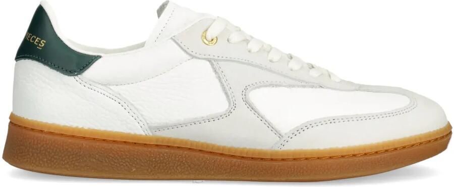 Filling Pieces Leren sneakers Wit