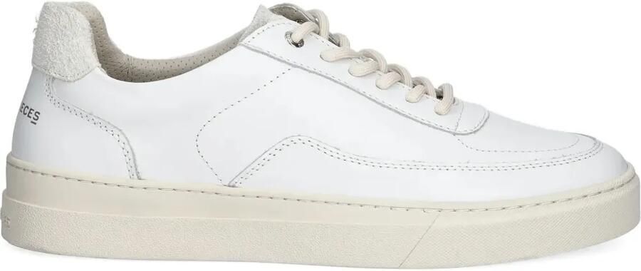 Filling Pieces Leren sneakers Wit