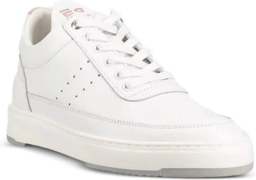 Filling Pieces Leren sneakers Wit