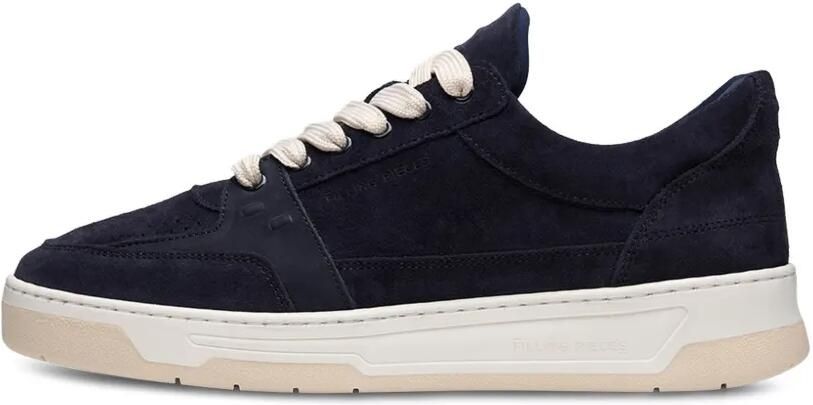 Filling Pieces Low Vise suède sneakers Blauw