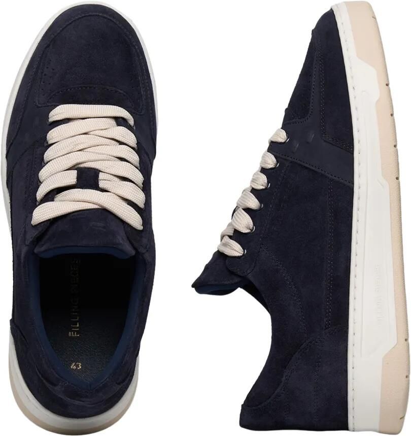 Filling Pieces Low Vise suède sneakers Blauw - Foto 3