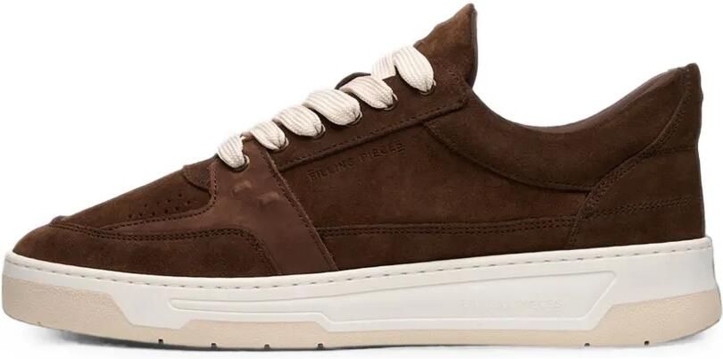 Filling Pieces Low Vise suède sneakers Bruin