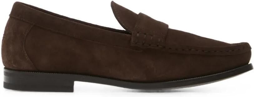 Filling Pieces Lux suède loafers Bruin