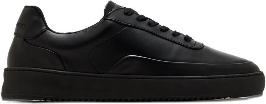 Filling Pieces Mondo leren sneakers Zwart