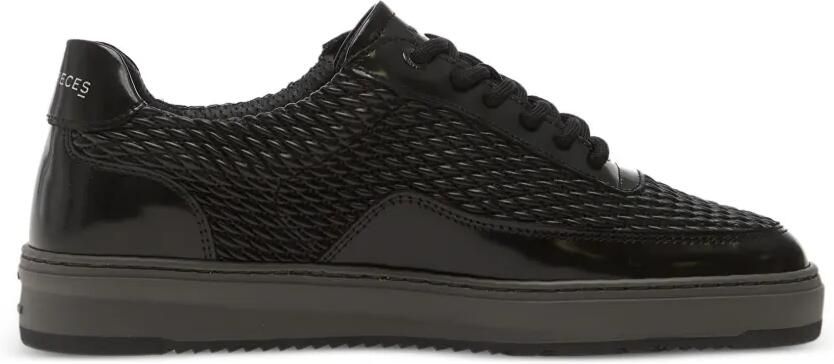 Filling Pieces Mondo Reed sneakers met geweven vlak Zwart - Foto 3