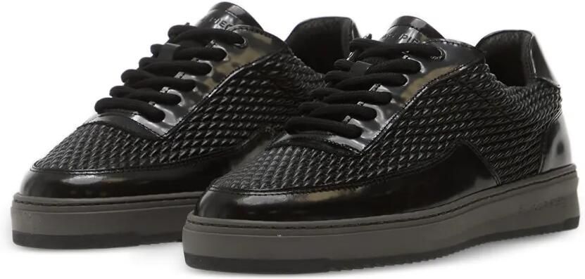 Filling Pieces Mondo Reed sneakers met geweven vlak Zwart - Foto 2