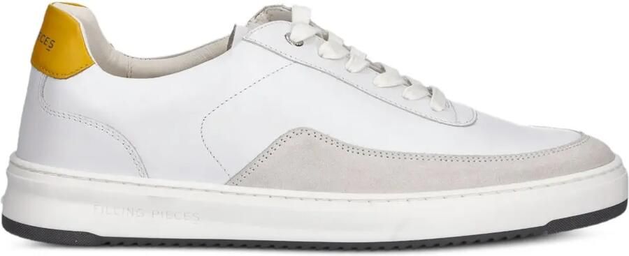 Filling Pieces Mondo Squash leren sneakers Wit
