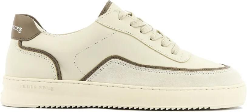 Filling Pieces Mondo Stack leren sneakers Wit