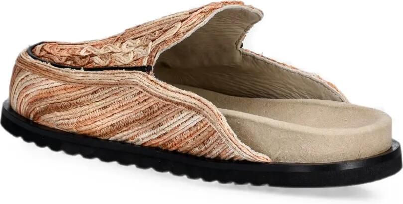 Filling Pieces Panier geweven slip-on muiltjes Bruin - Foto 3