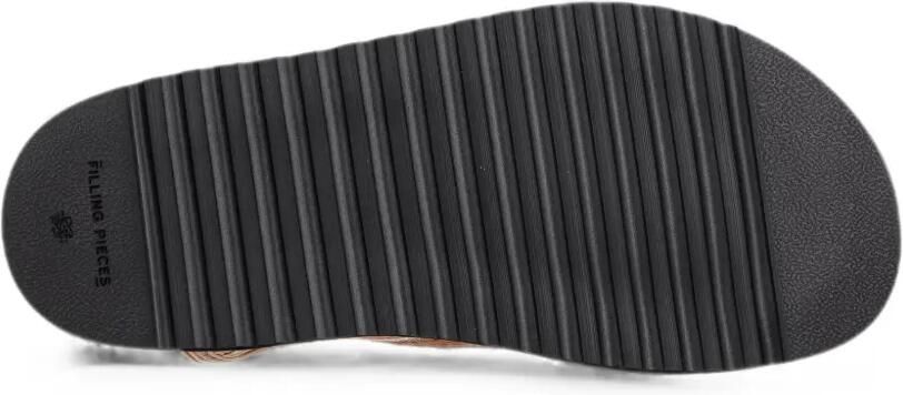 Filling Pieces Panier geweven slip-on muiltjes Bruin - Foto 5