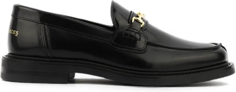 Filling Pieces Polido loafers met bit-detail Zwart