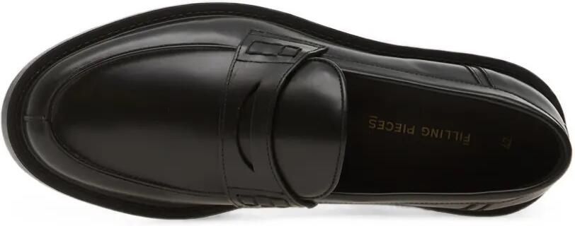 Filling Pieces Polido Minimum penny loafers Zwart - Foto 4