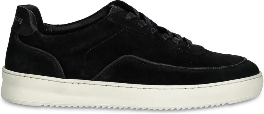 Filling Pieces Suède sneakers Zwart