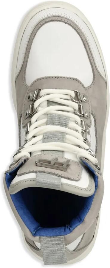 Filling Pieces Tweekleurige enkellaarzen Wit - Foto 4
