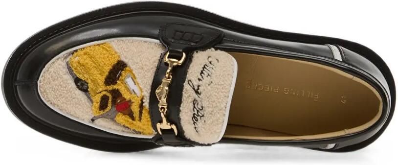 Filling Pieces Yellow Cab loafers Zwart