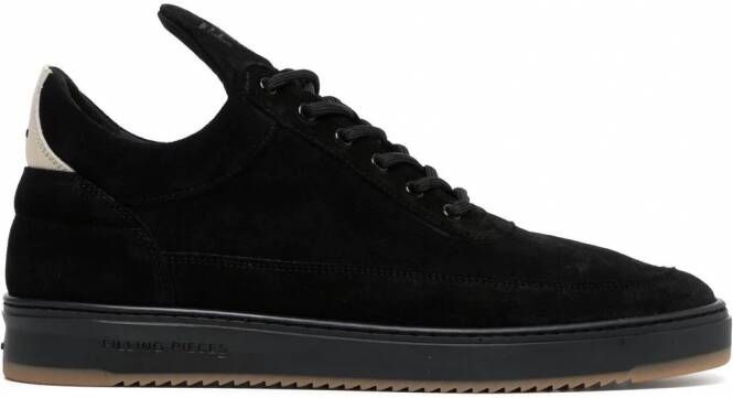 Filling Pieces Suède sneakers Zwart