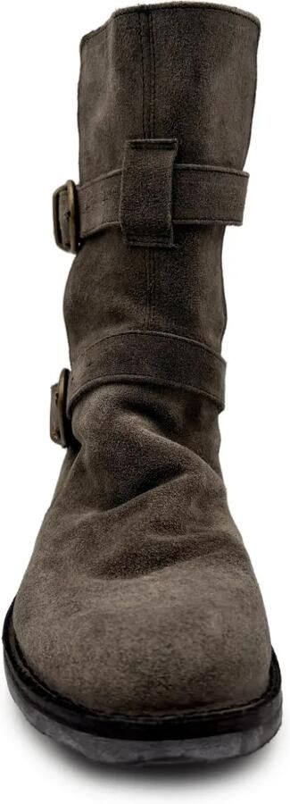 FIORENTINI + BAKER 713 suède enkellaarzen met gespsluiting Bruin - Foto 2