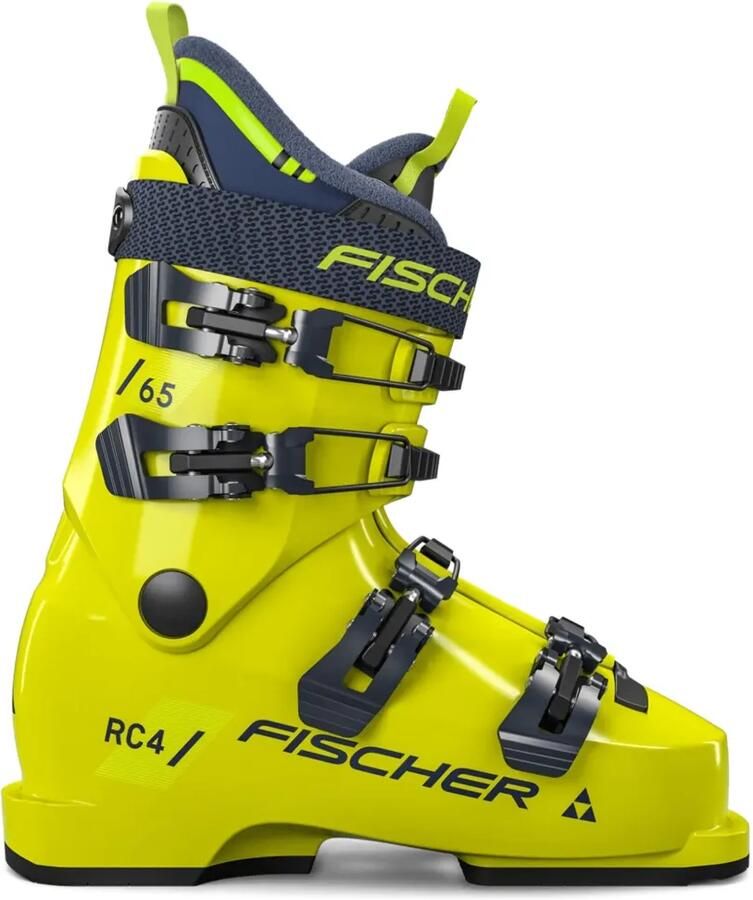 FISCHER KIDS Skischoenen met logoprint Geel