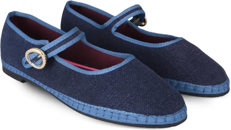 FLABELUS Arthur buckle-fastening ballet flats Blauw - Foto 3