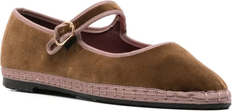 FLABELUS Balthasar Mary Jane ballerina's Bruin - Foto 2