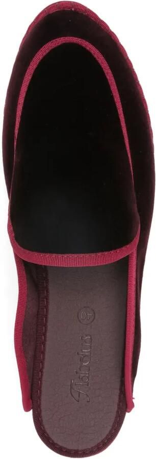 FLABELUS Bruna bordeauxrode muiltjes Rood - Foto 2
