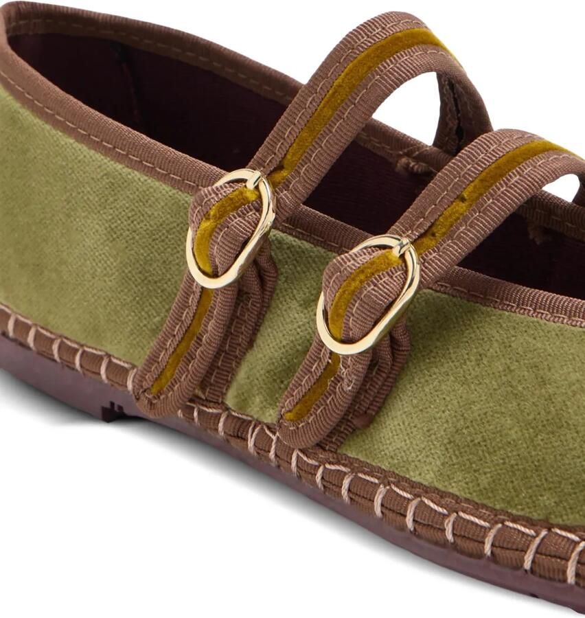 FLABELUS Claire ballerina's Groen - Foto 3