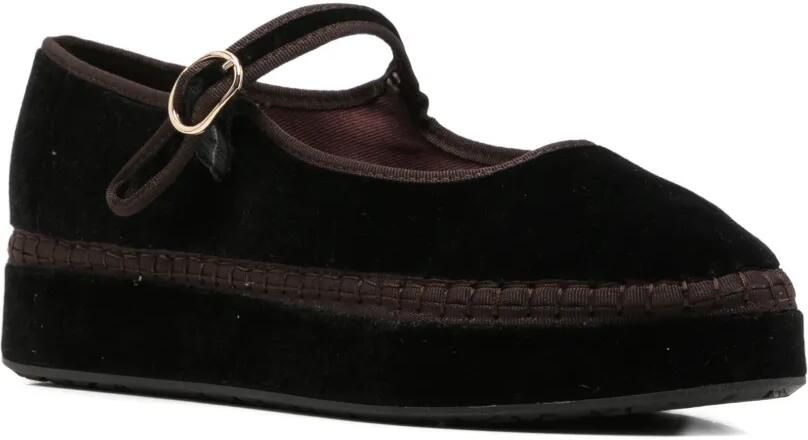 FLABELUS Double Sethe Mary Jane schoenen met plateauzool Zwart - Foto 2