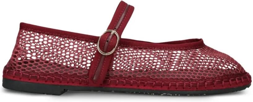 FLABELUS Isabella ballerina's met gespbandje Rood