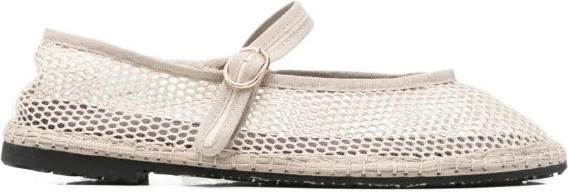 FLABELUS Isabella Mary Jane ballerina's Beige