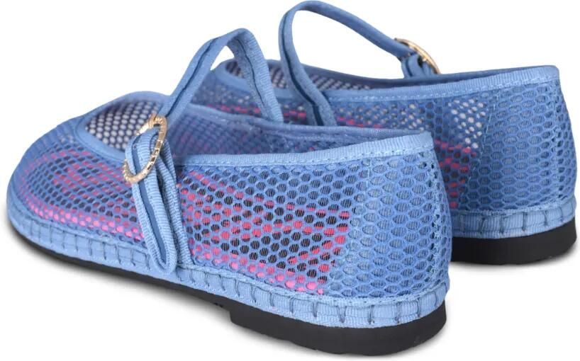 FLABELUS Isabella mesh ballet flats Blauw - Foto 4