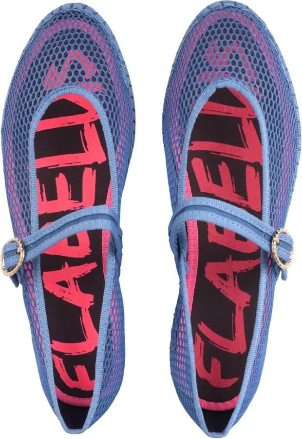 FLABELUS Isabella mesh ballet flats Blauw - Foto 2