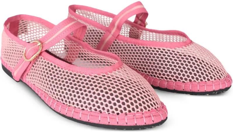 FLABELUS Isabella mesh ballet flats Roze - Foto 3