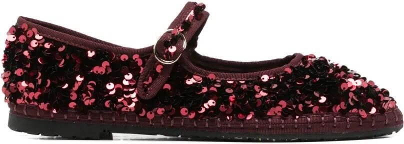 FLABELUS Little Prince Mary Jane ballerina's Rood