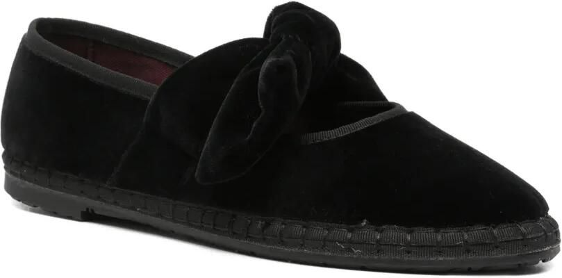 FLABELUS Lydia ballerina's met strikdetail Zwart - Foto 4