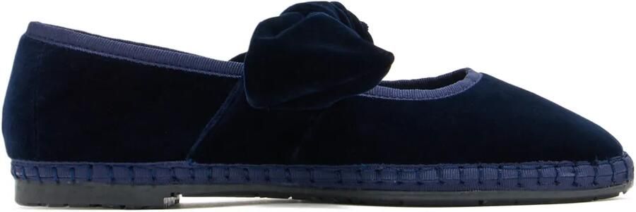 FLABELUS Lyra espadrilles met strik Blauw