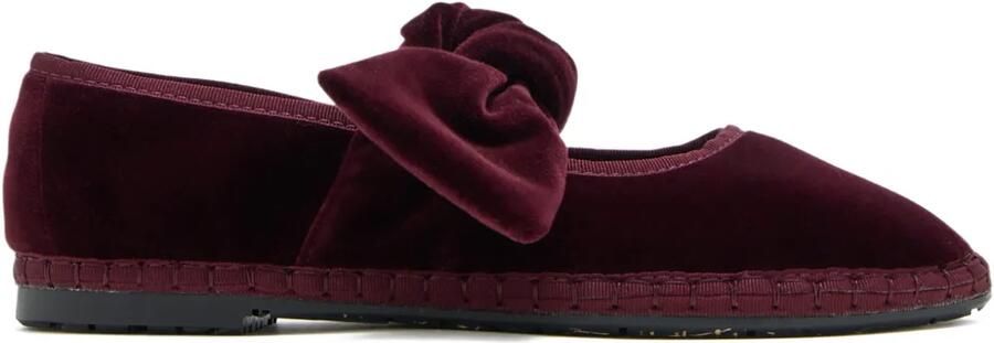 FLABELUS Lyra espadrilles met strik Paars